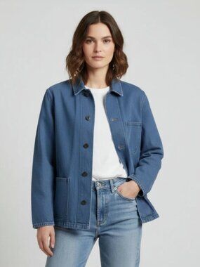 Vintage German Herringbone Chore Jacket